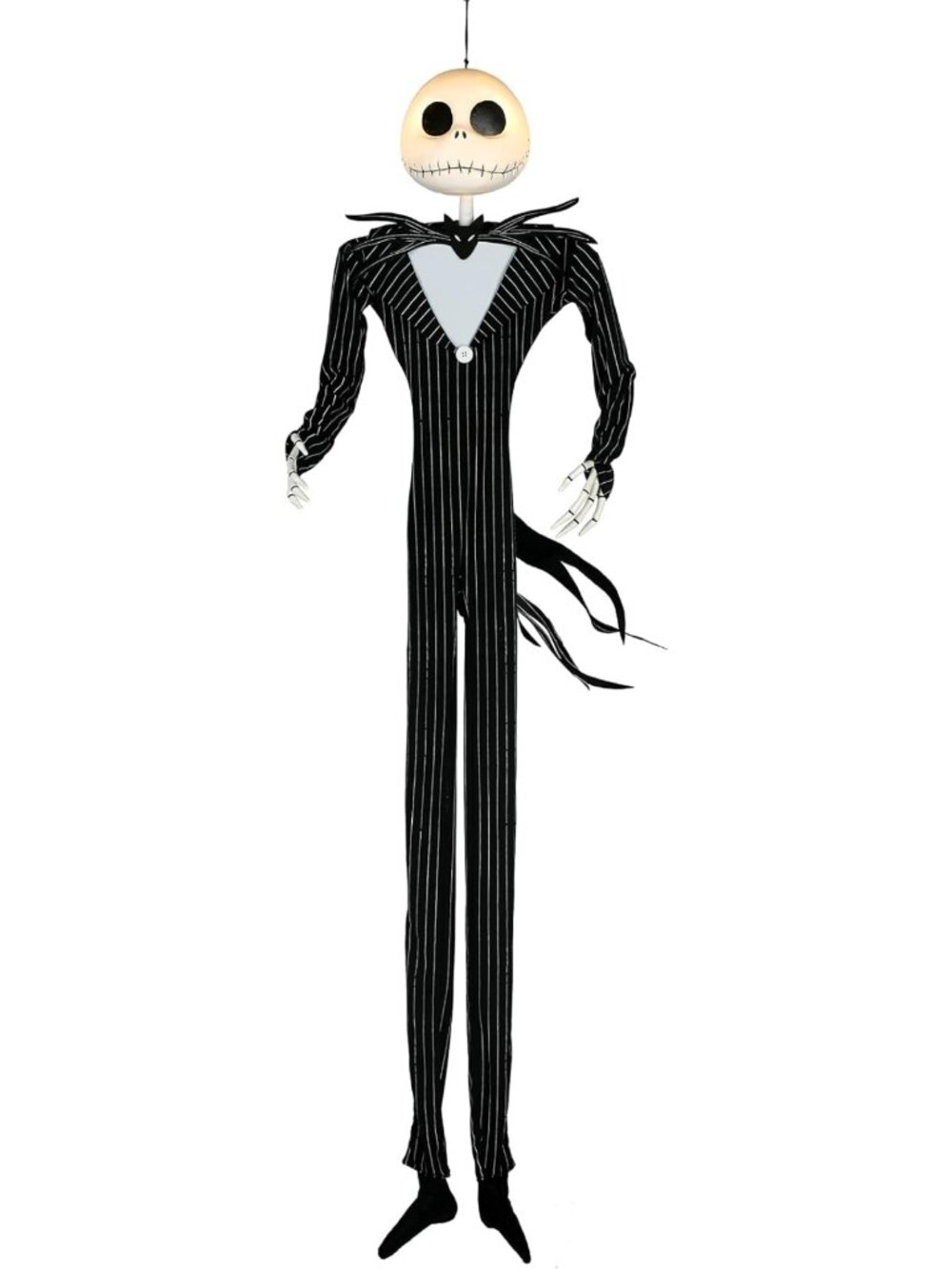 Jack Skellington Light & Sound Full-Size Poseable Hanging Decor - Nightmare